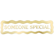 Roman Labels Gold Someone Special