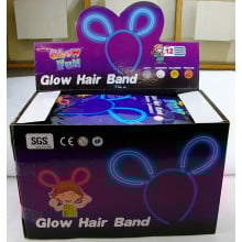 Glow in the Dark Head Band Assorted