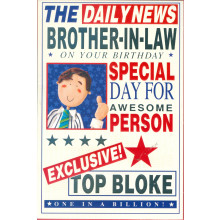 Brother-in-law Humour C50 Cards SE22390