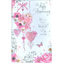 Ruby Anniversary 75 Cards SE20604