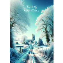 JXC2335 Open Religious C50 Christmas Card SCC0024