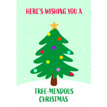 JXC2355 Open Humour C50 Christmas Card SCC1038