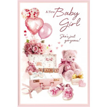 Baby Girl Cards SE27832