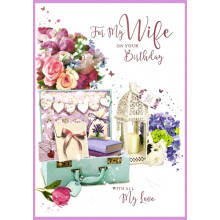 Wife Anniversary Trad 90 Cards SE27871
