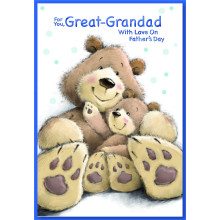 JFC0188 Great Grandad Cute 50 Father's Day Cards SE30014