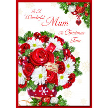 JXC0160 Mum Trad 60 Christmas Cards