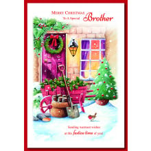 JXC0275 Brother Trad 75 Christmas Cards