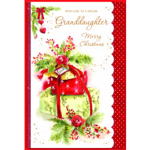 JXC1097 Granddaughter Trad 75 Christmas Cards