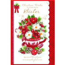 JXC1027 Sister Trad 75 Christmas Cards