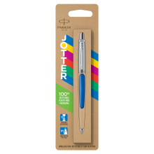 Parker Jotter Blue Plastic Barrel Pen