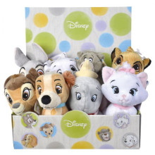17cm Disney Classic Plush 8 Asst Designs CDU