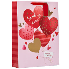 Gift Bag Sending Love Balloons Ex.Large