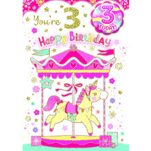 Age 3 Girl Badge Cards C50 TP5004-1
