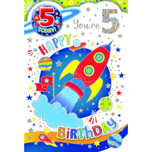 Age 5 Boy Badge Cards C50 TP5005-1