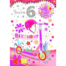 Age 6 Girl Badge Cards C50 TP5006-2