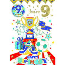 Age 9 Boy Badge C50 Cards TP5009-1