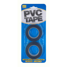 Black PVC Electrical Tape 18mm x 5M 2pk