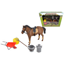 Horse With Accessories Equestrian
