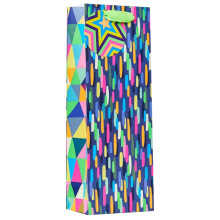 Gift Bag Bottle Paint Strokes