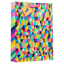 Gift Bag Triangles Extra Large