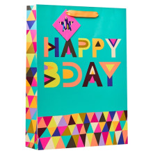 Gift Bag Happy Birthday Extra Large