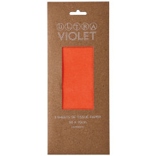 Orange Neon Tissue 3 Sheets