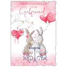 JVC0109 Girlfriend Cute 50 Valentine's Day Cards