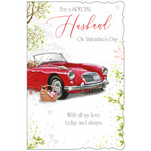 JVC0069 Husband Trad 75 Valentine's Day Cards