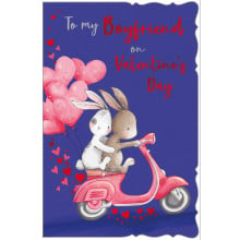 JVC0118 Boyfriend Cute 75 Valentine's Day Cards