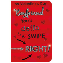 JVC0116 Boyfriend Trad 75 Valentine's Day Cards