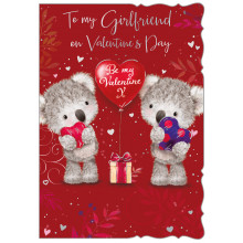JVC0202 Girlfriend 50 Valentines Day Cards V4002-2
