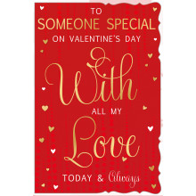 JVC0198 Someone Special 75 Valentines Day Cards V4007-5