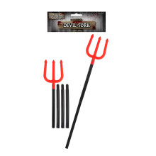 Halloween Devil Fork 110cm 4 Piece