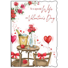 JVC0238 Wife Trad 50 Valentines Day Cards V5000-3