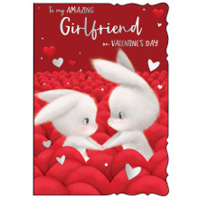 JVC0271 Girlfriend Cute 50 Valentines Day Cards V5002-2