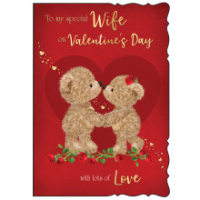 JVC0241 Wife Cute 50 Valentines Day Cards V5003-3