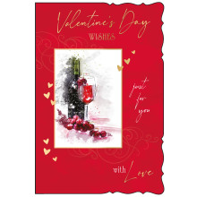 JVC0231 Open Male Trad C75 Valentine's Day Cards V5010-1
