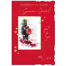 JVC0267 Someone Special Male Trad 75 Valentines Day Cards V5010-4