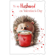 JVC0336 Husband Cute C75 Valentine's Day Card V6013-2