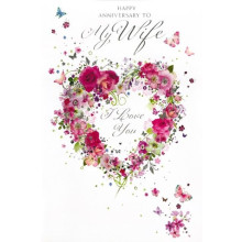 Greetings Cards Wife Anniversary