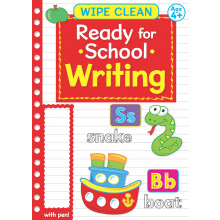 Ready For School Wipe Clean Book Asst 4+