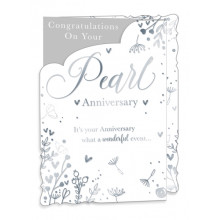 Pearl Anniversary Cards OTB WP19028