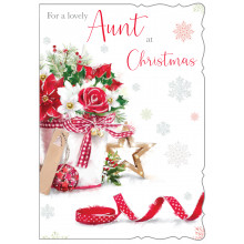 JXC0277 Aunt Trad 50 Christmas Cards