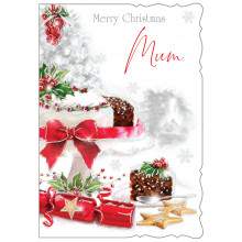 JXC0955 Mum Trad 50 Christmas Cards