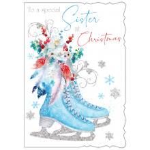 JXC0800 Sister Trad 50 Christmas Cards