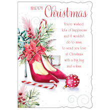 JXC0840 Open Female Trad 50 Christmas Cards