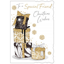 JXC0822 Special Friend Female Trad 50 Christmas Cards