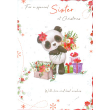 JXC0803 Sister Cute C50 Christmas Cards