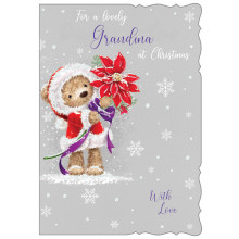 JXC0345 Grandma Cute 50 Christmas Cards