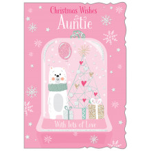 JXC0284 Auntie Juvenile 50 Christmas Cards